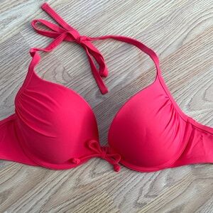 Vibrant Red Charley Aerie Women's Swim Top